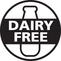 Dairy-free label representation